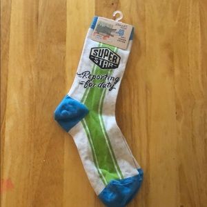 NWT Blue Q funky socks